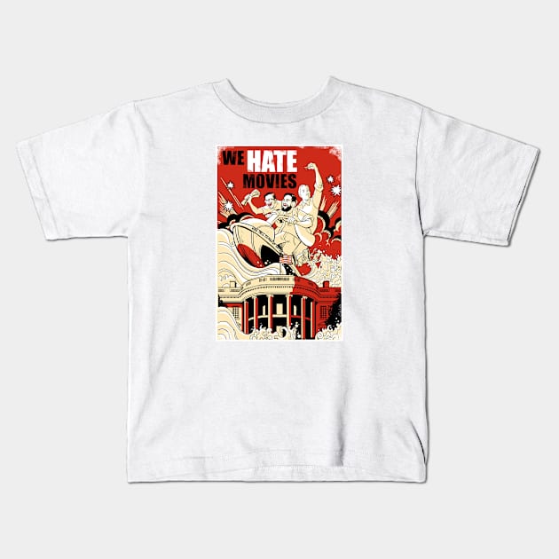 Waterworld Has Fallen Kids T-Shirt by We Hate Movies